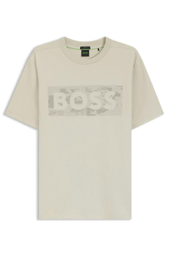 Ts Globe Logopattern 10278673 fra Boss Green