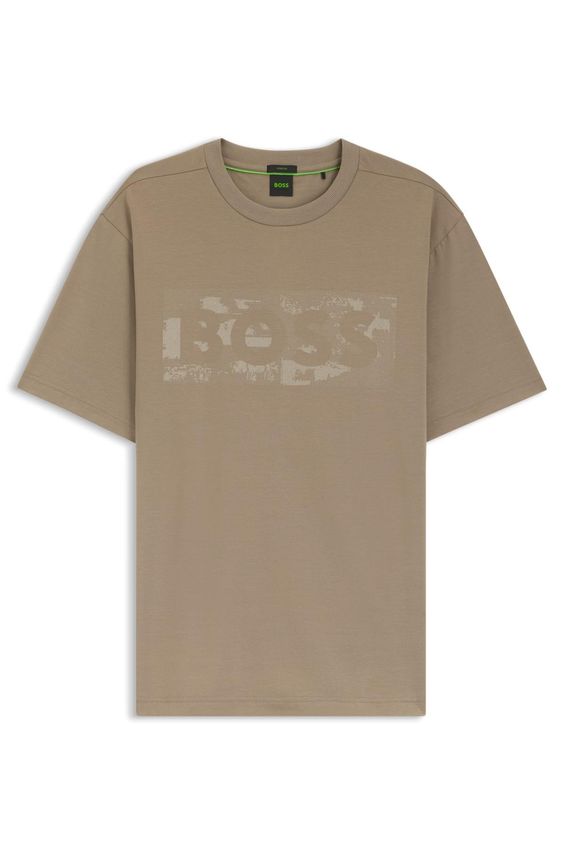 Ts Globe Logopattern 10278673 fra Boss Green