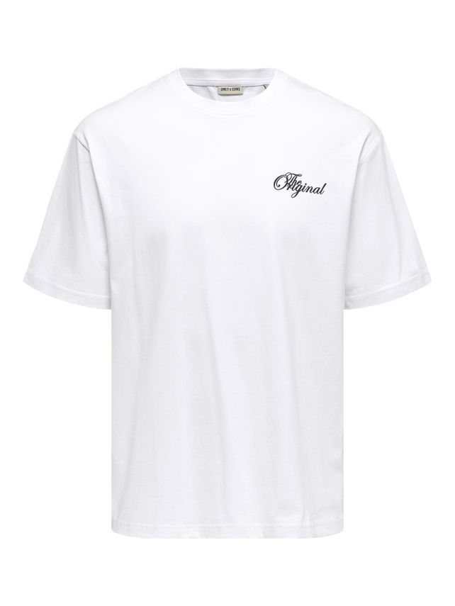 Onsnathan Rlx Ss Tee Noos fra Only & Sons