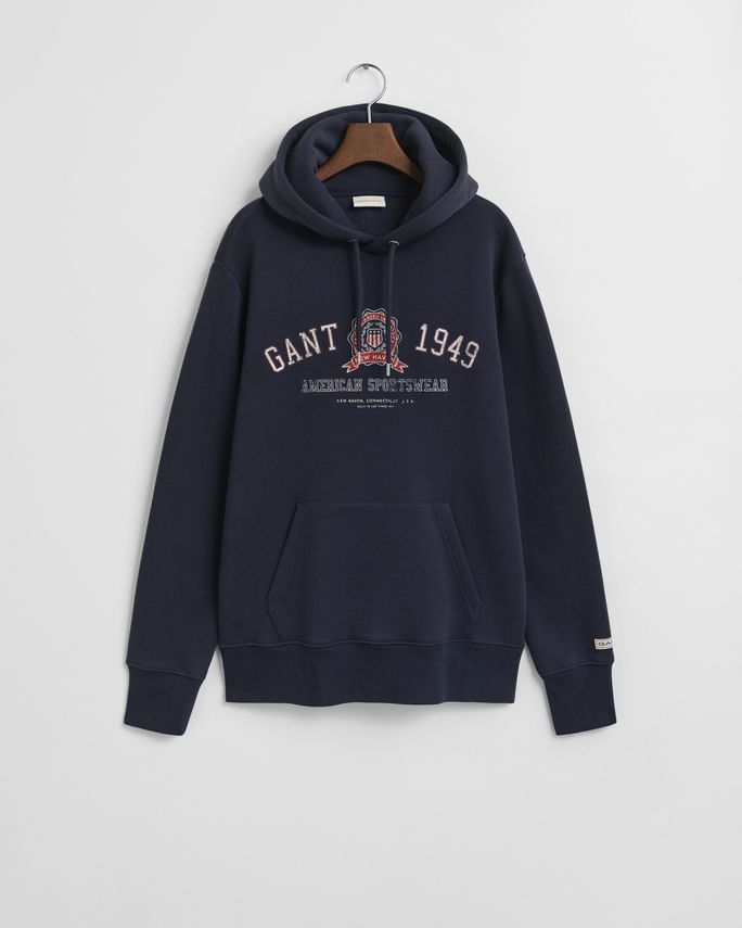 Graphic Hoodie fra Gant