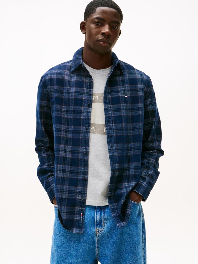 Tjm Reg Check Cord Shirt fra Tommy Jeans