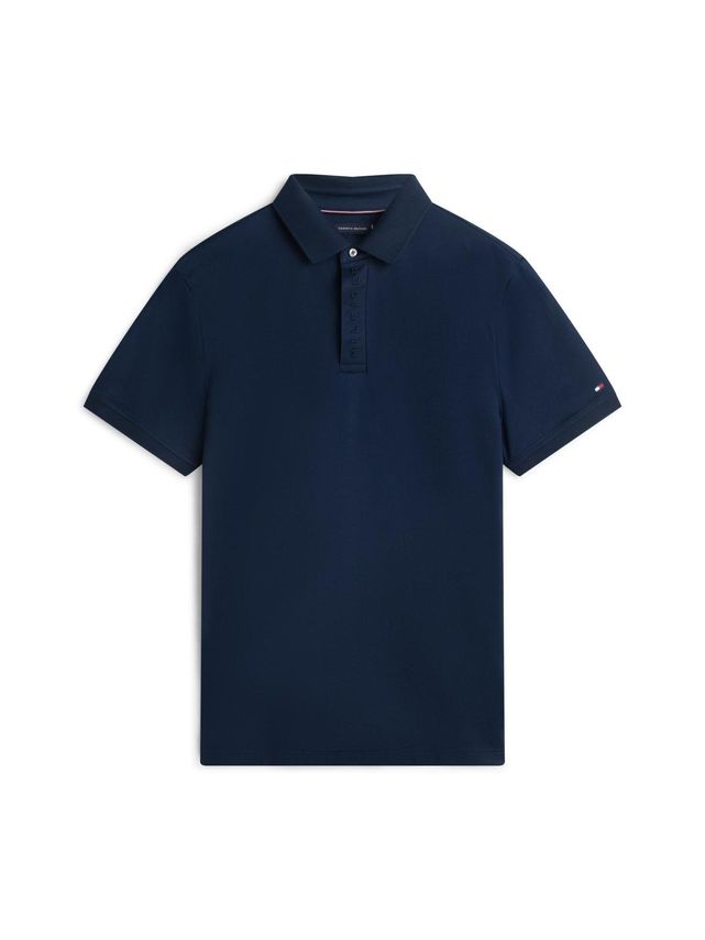Hidden Placket Detail Reg Polo fra Tommy Hilfiger