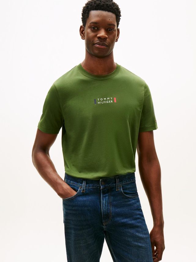 Brand Love Small Center Tee fra Tommy Hilfiger