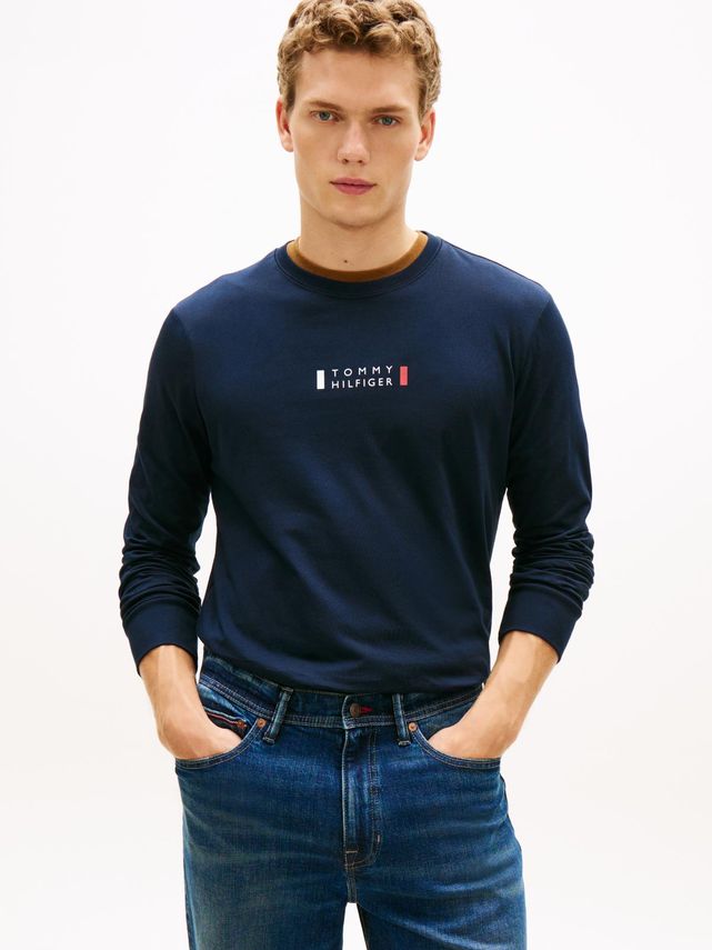 Brand Love Ls Tee fra Tommy Hilfiger