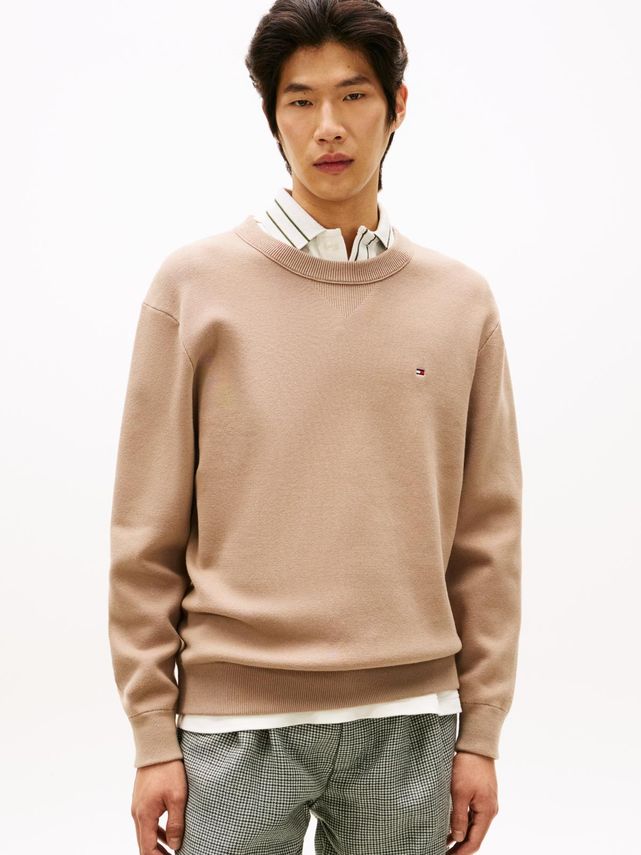 Full Milano Crew Neck fra Tommy Hilfiger