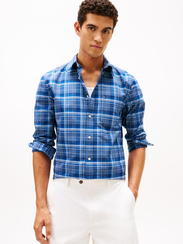 Oxford Heritage Plaid Rf Shirt fra Tommy Hilfiger