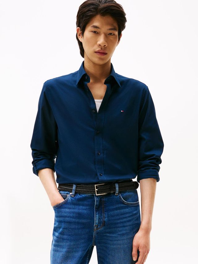 Cl   Oxford Sld Rf Btd Shirt fra Tommy Hilfiger