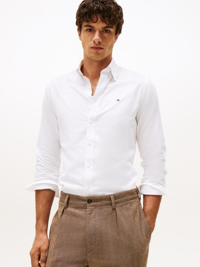 Cl   Oxford Sld Rf Btd Shirt fra Tommy Hilfiger