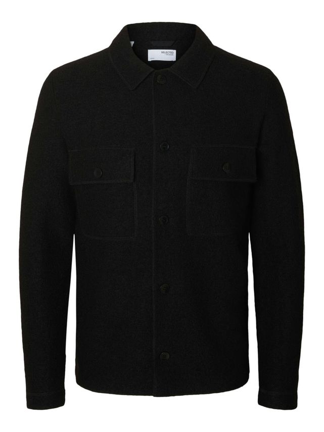 Slhnealy Ls Knit Workwear Cardigan fra Selected