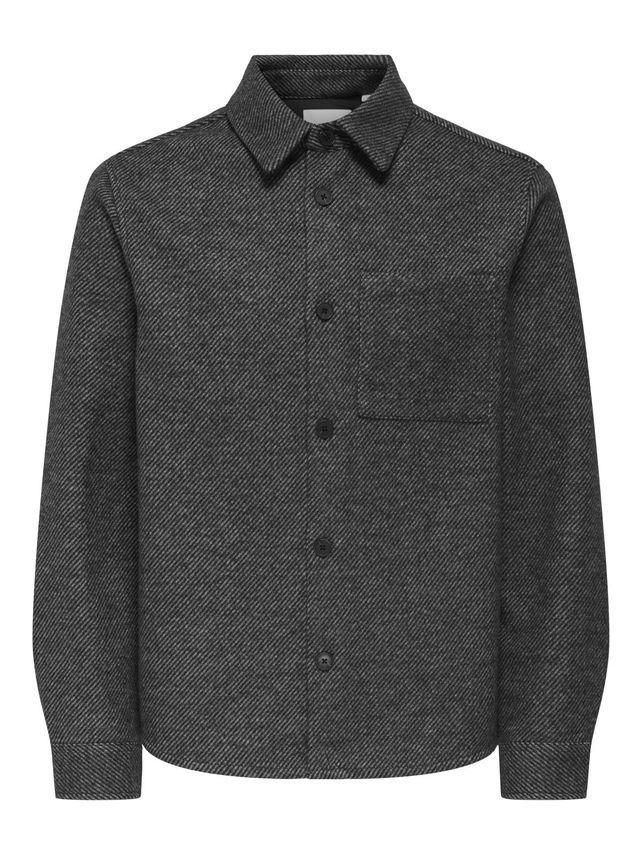 Onsmicah Twill Overshirt Frml fra Only & Sons