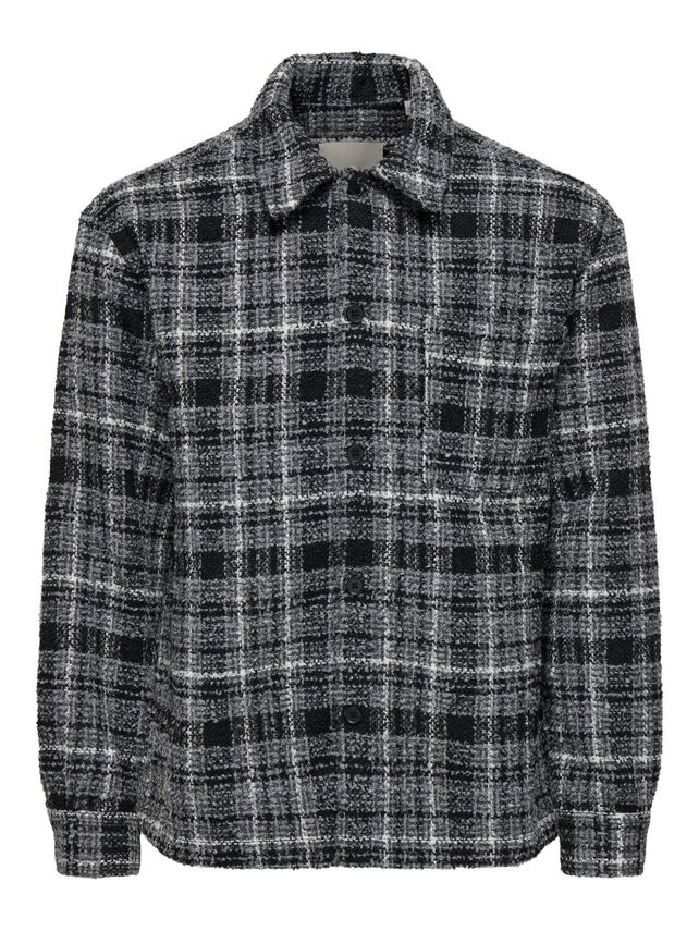 Onsloop Structured Shirt 0541 fra Only & Sons