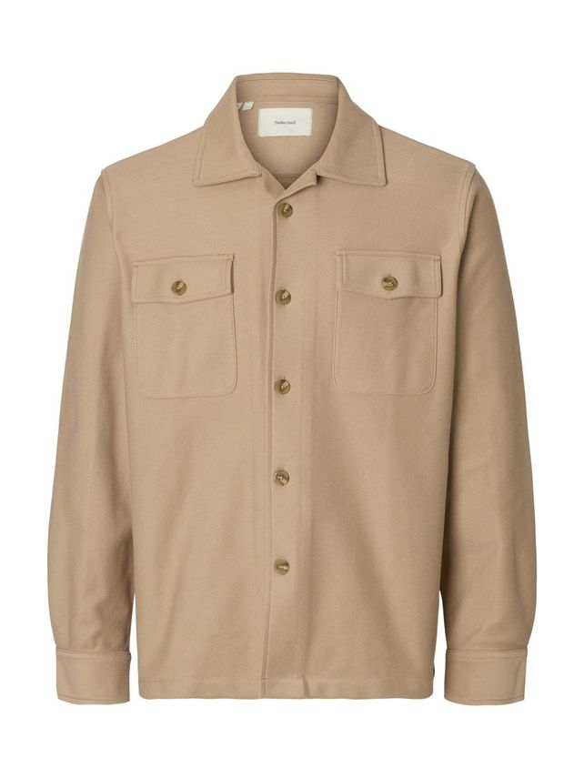 Slholiver Sweat Overshirt Noos fra Selected