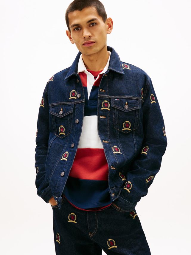 Ryan Rglr Trckr Jckt Cr Ei6059 fra Tommy Jeans