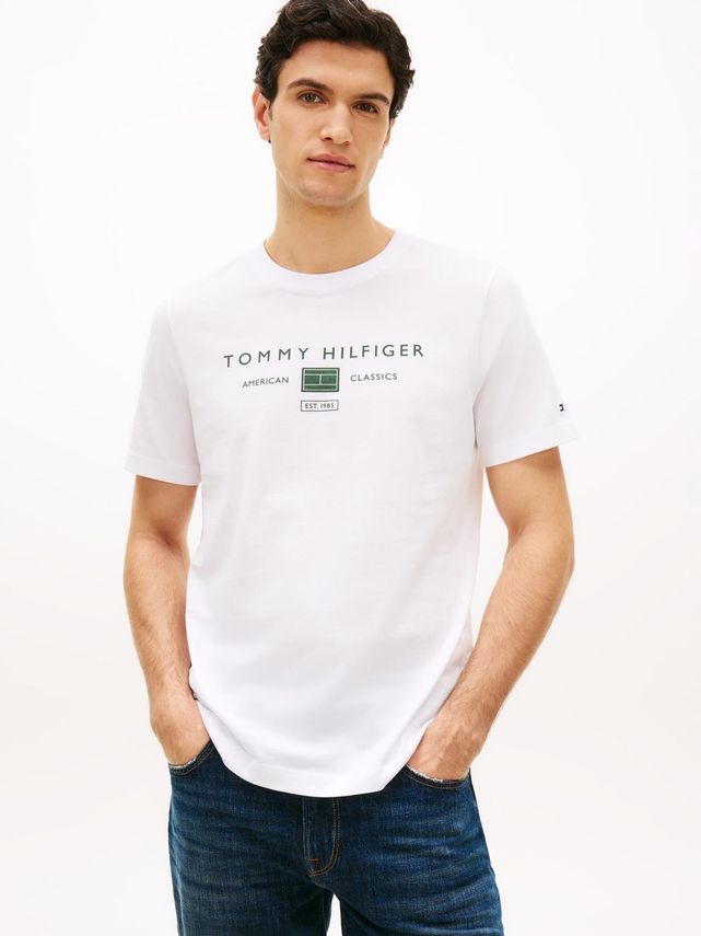 Brand Love Mono Stack Tee fra Tommy Hilfiger
