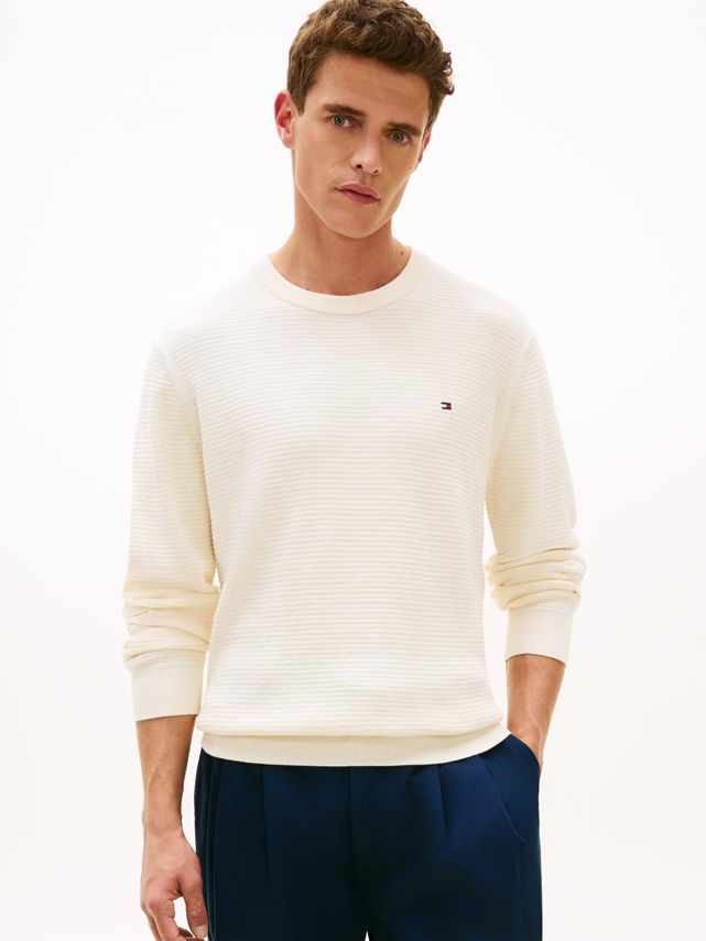 Seasonal Structure Crew Neck fra Tommy Hilfiger