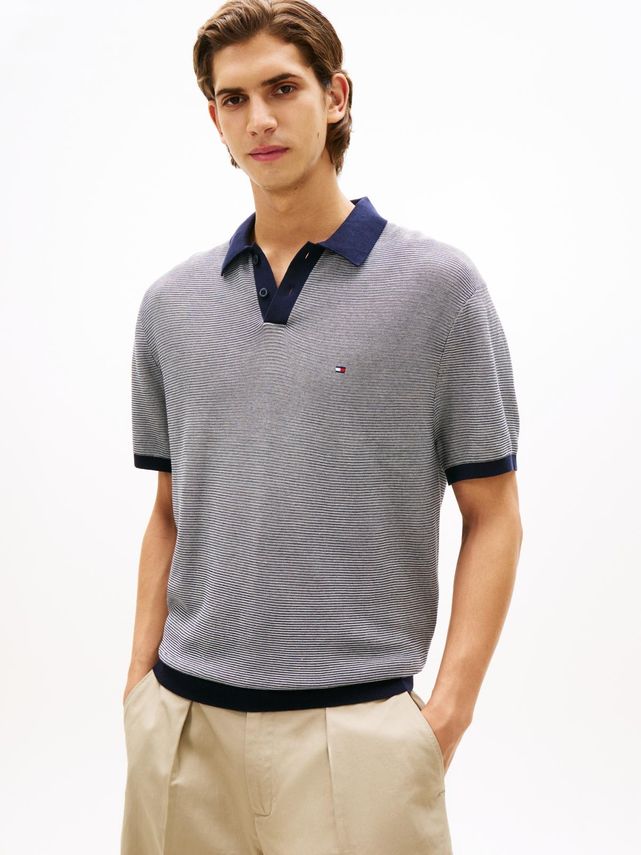 Cool Touch Structure Ss Polo fra Tommy Hilfiger