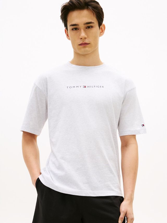 Ss Logo Tee fra Tommy Hilfiger