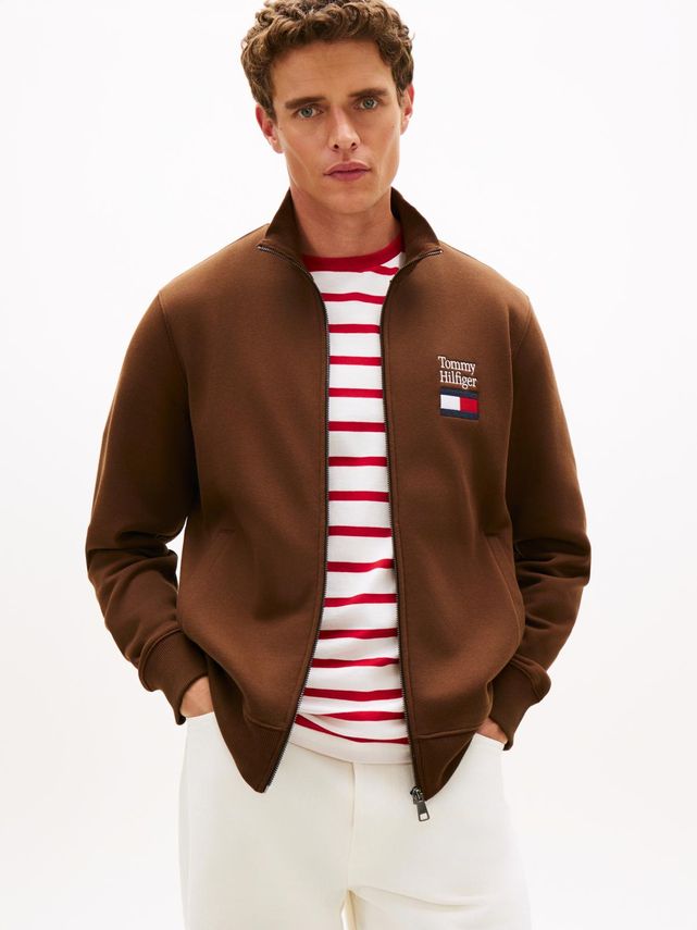 Tommy Embro Flag Stand Collar fra Tommy Hilfiger