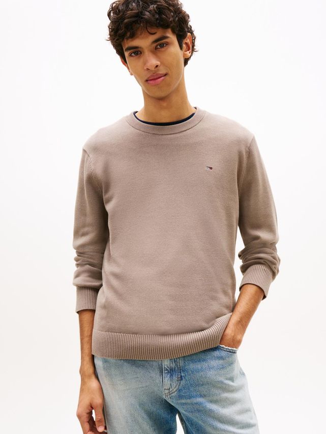 Tjm Slim Ess Light Sweater Ext fra Tommy Jeans