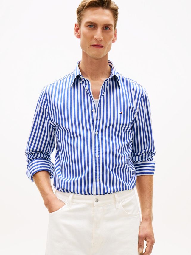 Flex Poplin Classic Stp Rf Shirt fra Tommy Hilfiger
