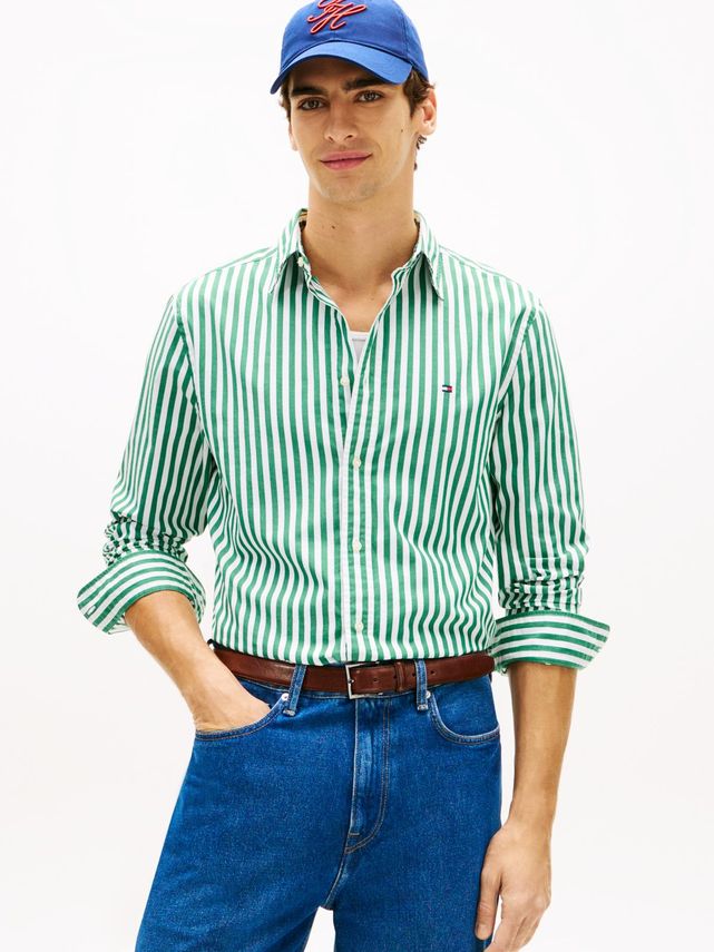Flex Poplin Classic Stp Rf Shirt fra Tommy Hilfiger