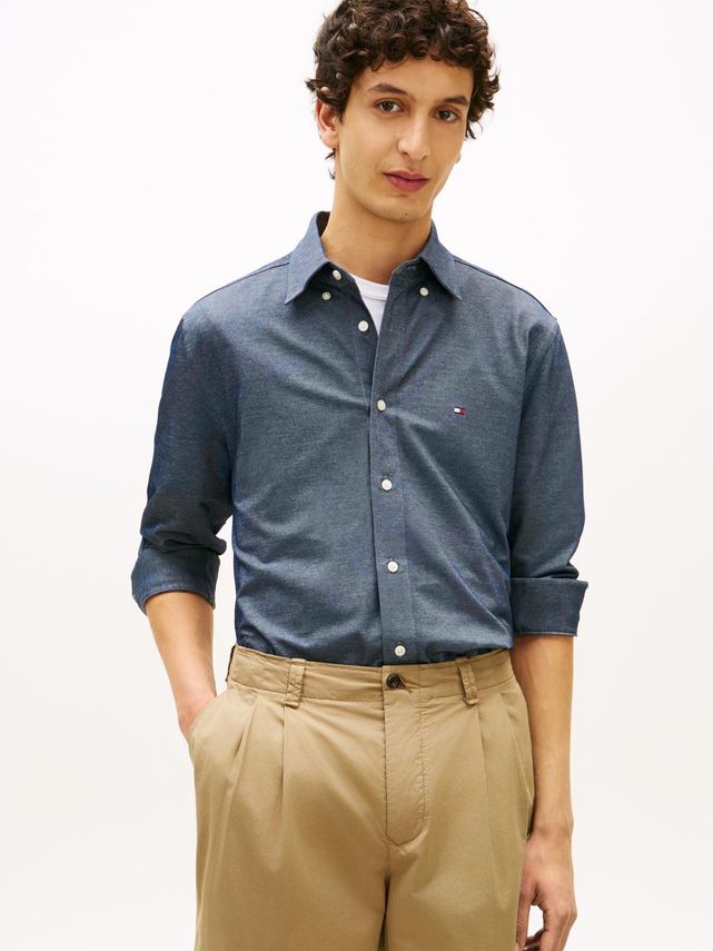 Performance Pique Oxford fra Tommy Hilfiger