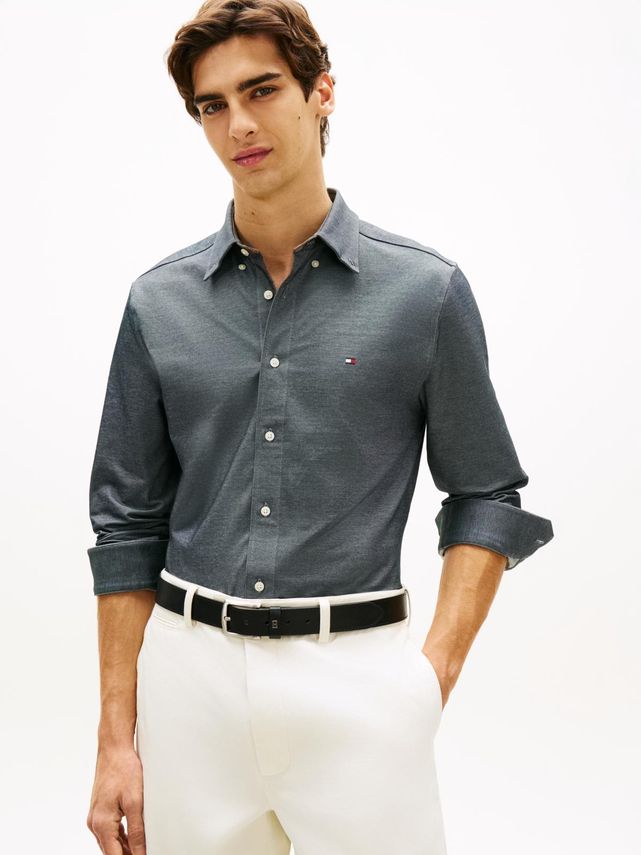 Performance Pique Oxford fra Tommy Hilfiger