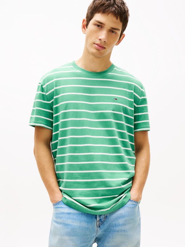 Tjm Reg Stripe Ss Tee Ext fra Tommy Jeans