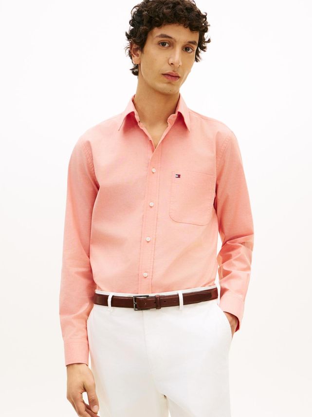 Light Oxford Solid Sf Shirt fra Tommy Hilfiger