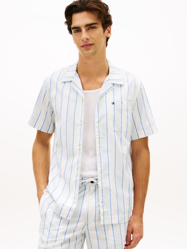 Open Structure Shirt fra Tommy Hilfiger