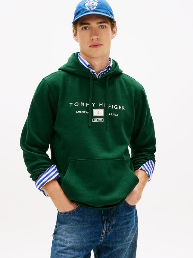 Brand Love Tr Mono Stack Hoody fra Tommy Hilfiger