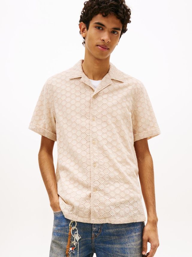 Tjm Reg Embrodrd Ss Shirt fra Tommy Jeans