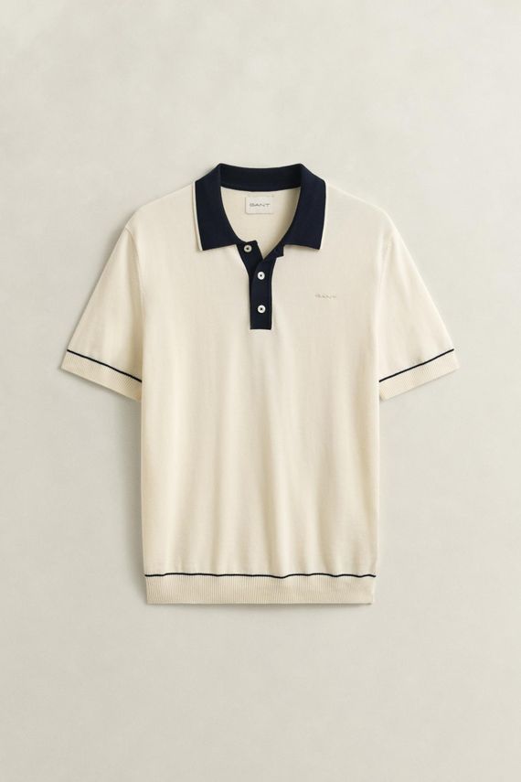 Cotton Modal Polo fra Gant