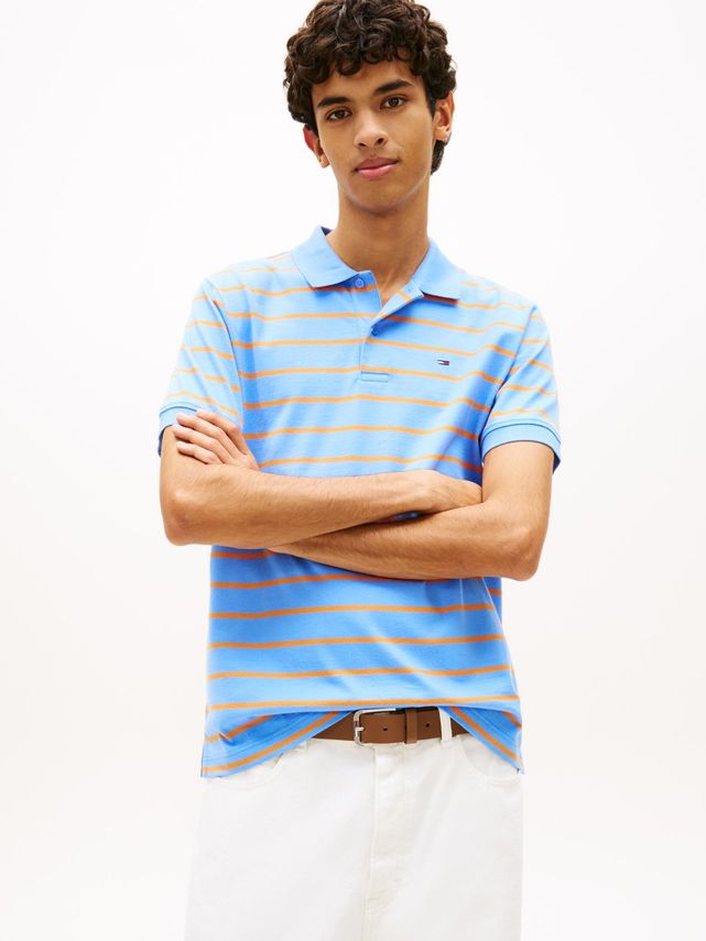 Tjm Reg Stripe Polo Ext fra Tommy Jeans