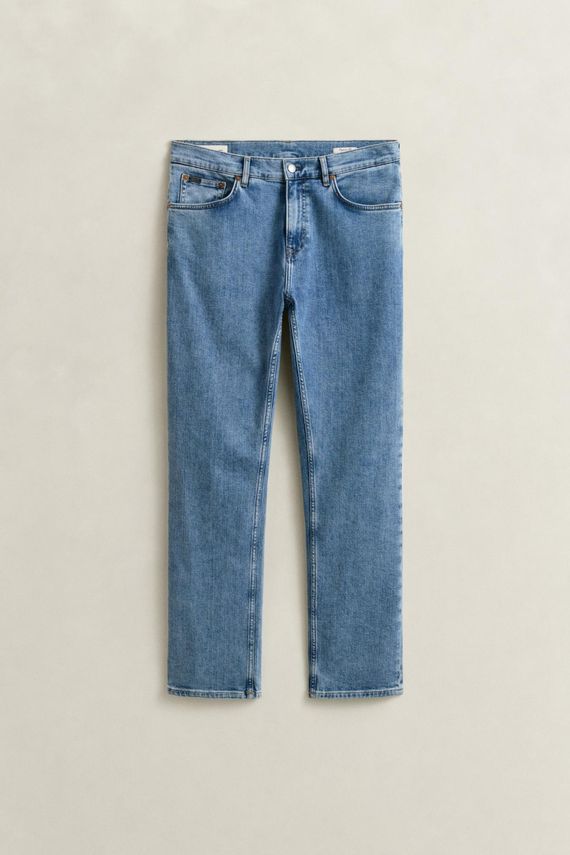 Reg Clean Wash   Jeans fra Gant