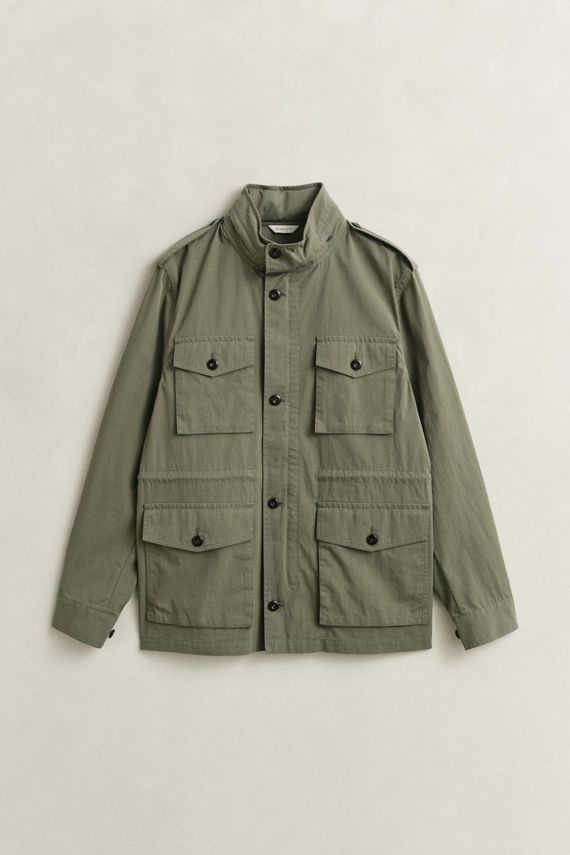 Cotton 4 Pocket Jacket fra Gant