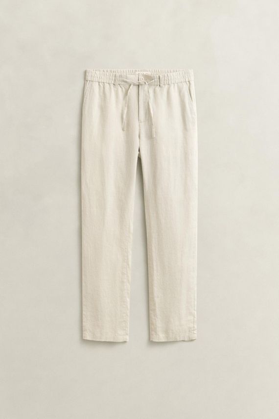 Reg Linen Ds Pants fra Gant
