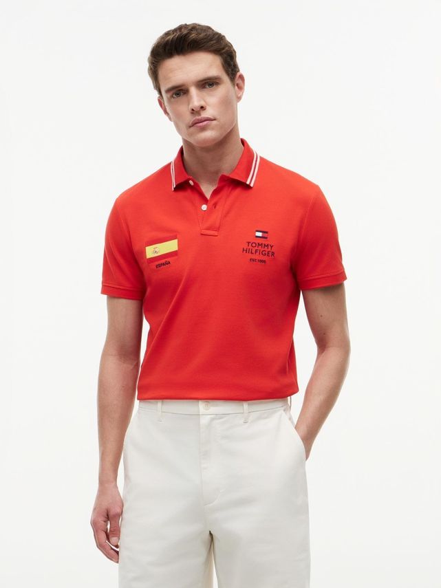 Standard Country Spain Reg Polo fra Tommy Hilfiger
