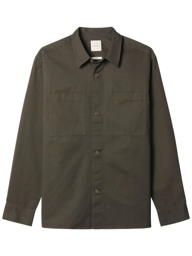Ls Garment Wash Twill Easy Overs fra Calvin Klein