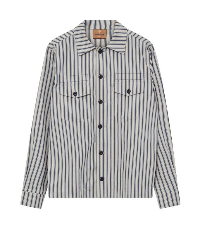 Mmgmarcello Stripe Overshirt fra Mos Mosh