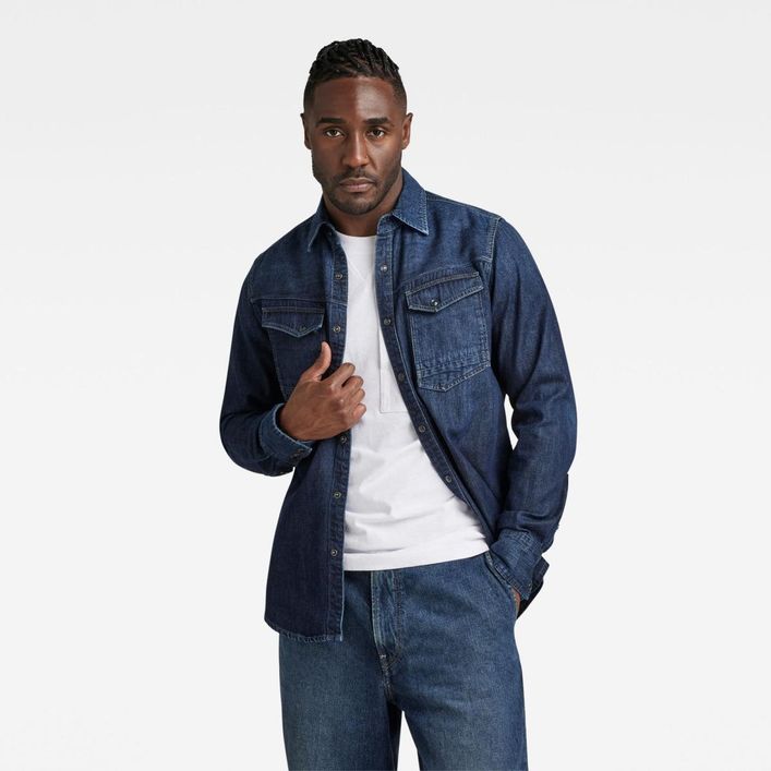 Dakota Slim Shirt Ls fra Gstar