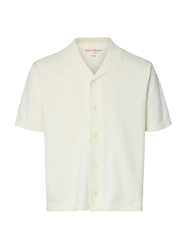 Slhamour Intarsia Relaxed Polo Card fra Selected