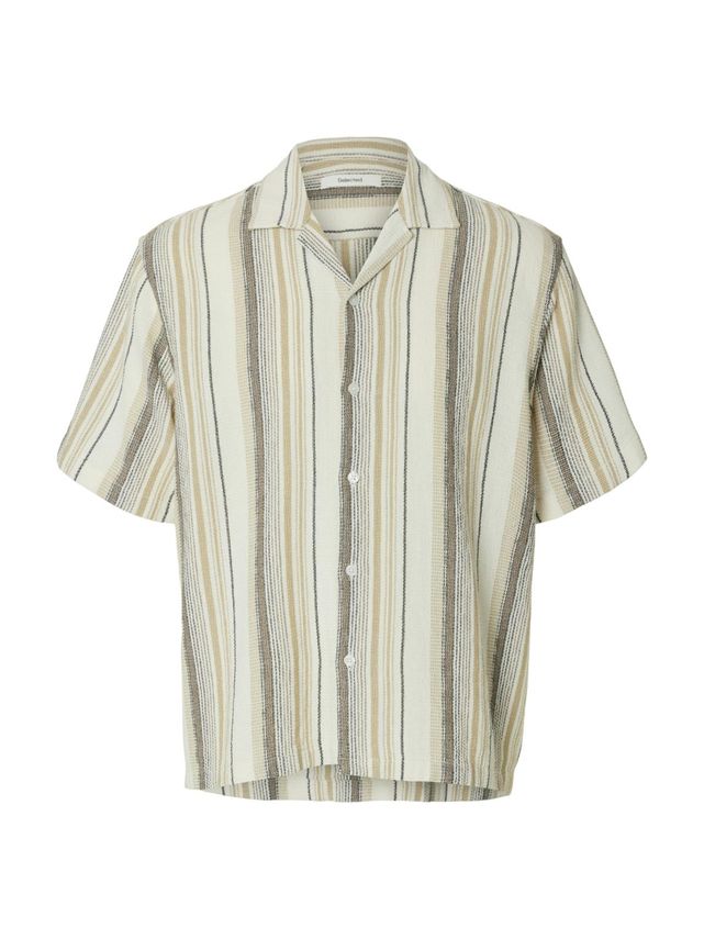 Slhrlxcal Ss Shirt Resort fra Selected