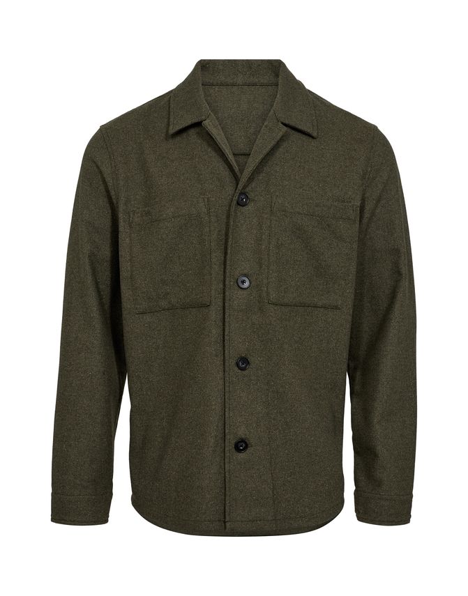 Mens Overshirt Modern Fit fra Gino Marcello
