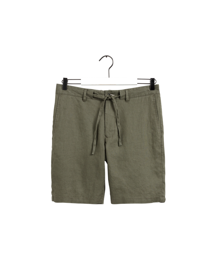 D2. Relaxed Linen Ds Shorts In fra Gant