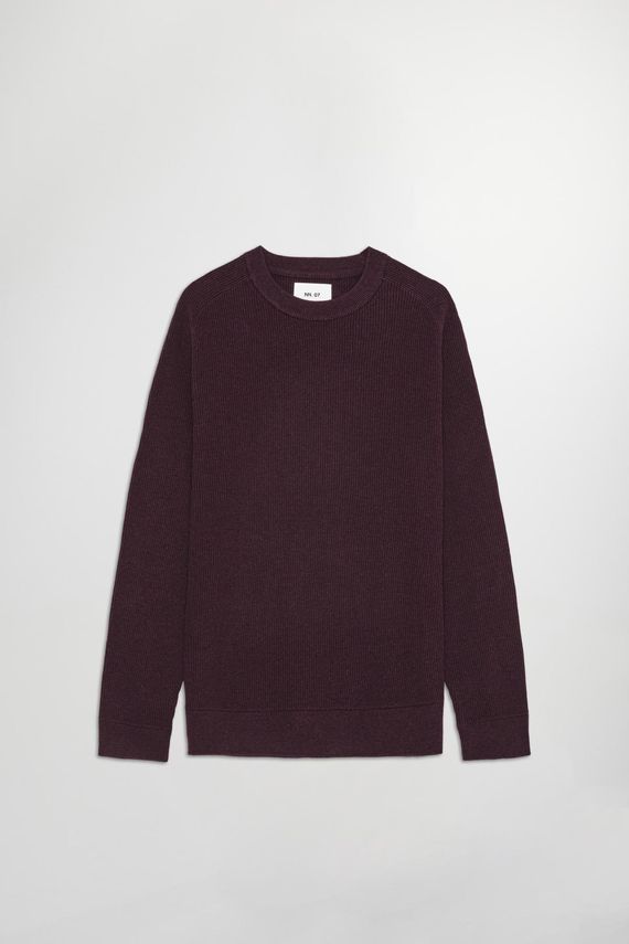 Kevin 6600 Ribstrikket Økologisk Bomulds Sweater