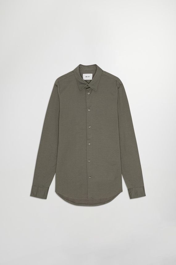 Elian 5320 Økologisk Bomulds Skjorte - Minimalistisk Stil