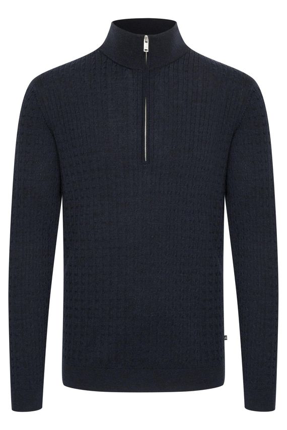 Halv-zip kabelstrik fra Matinique – Stil og komfort!