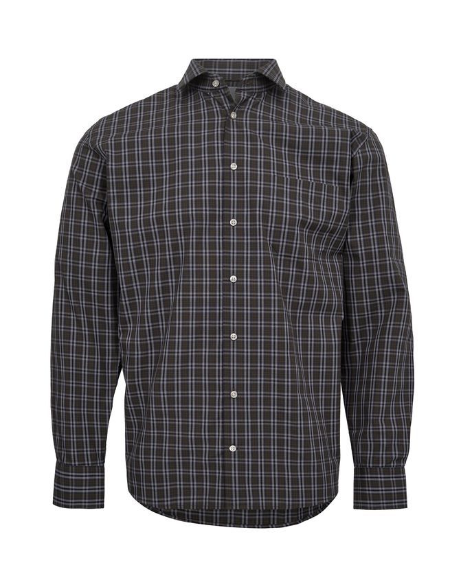 Shirt L S Regular Fit fra Black Blue