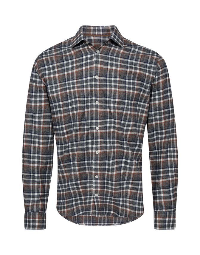 Shirt L S Modern Fit fra Gino Marcello